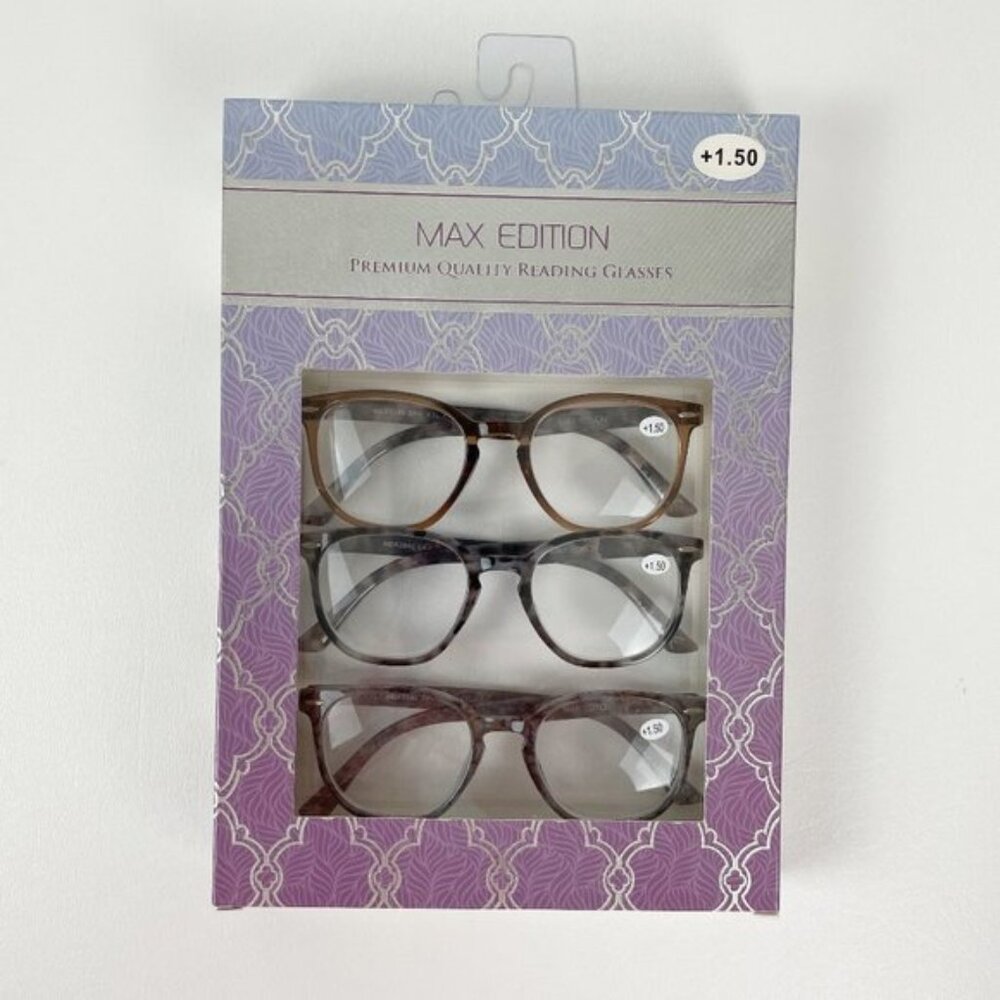 Max Edition +1.50 Reading Glasses